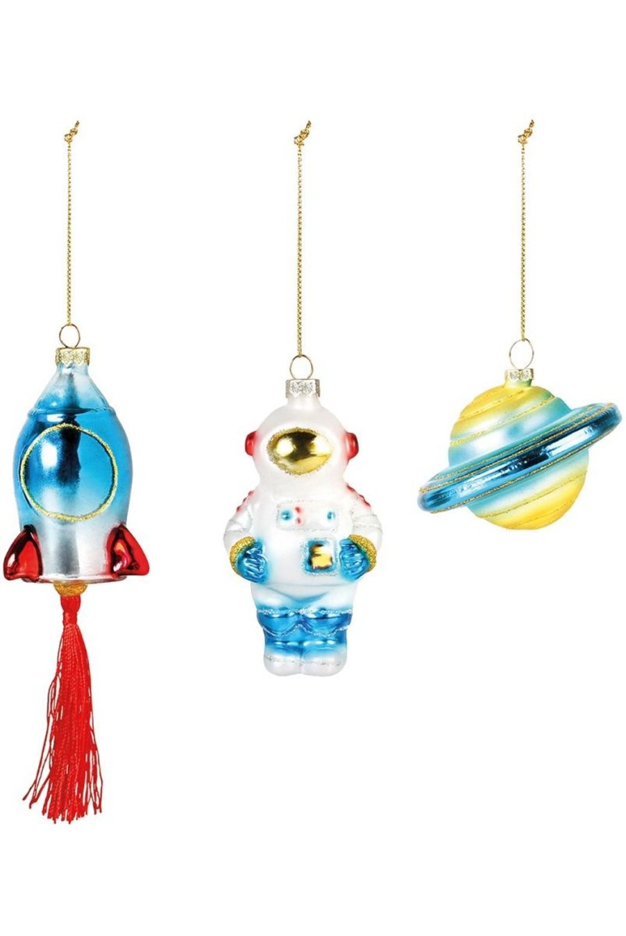 Lifestyle & Klevering | Space Ornaments Set Of Three