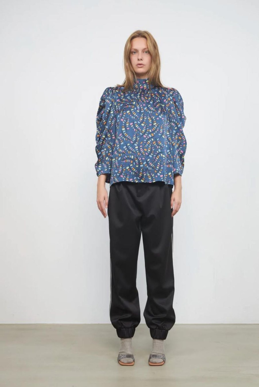 Clothing Stella Nova | Susanne My Blouse - Dark & Colourful