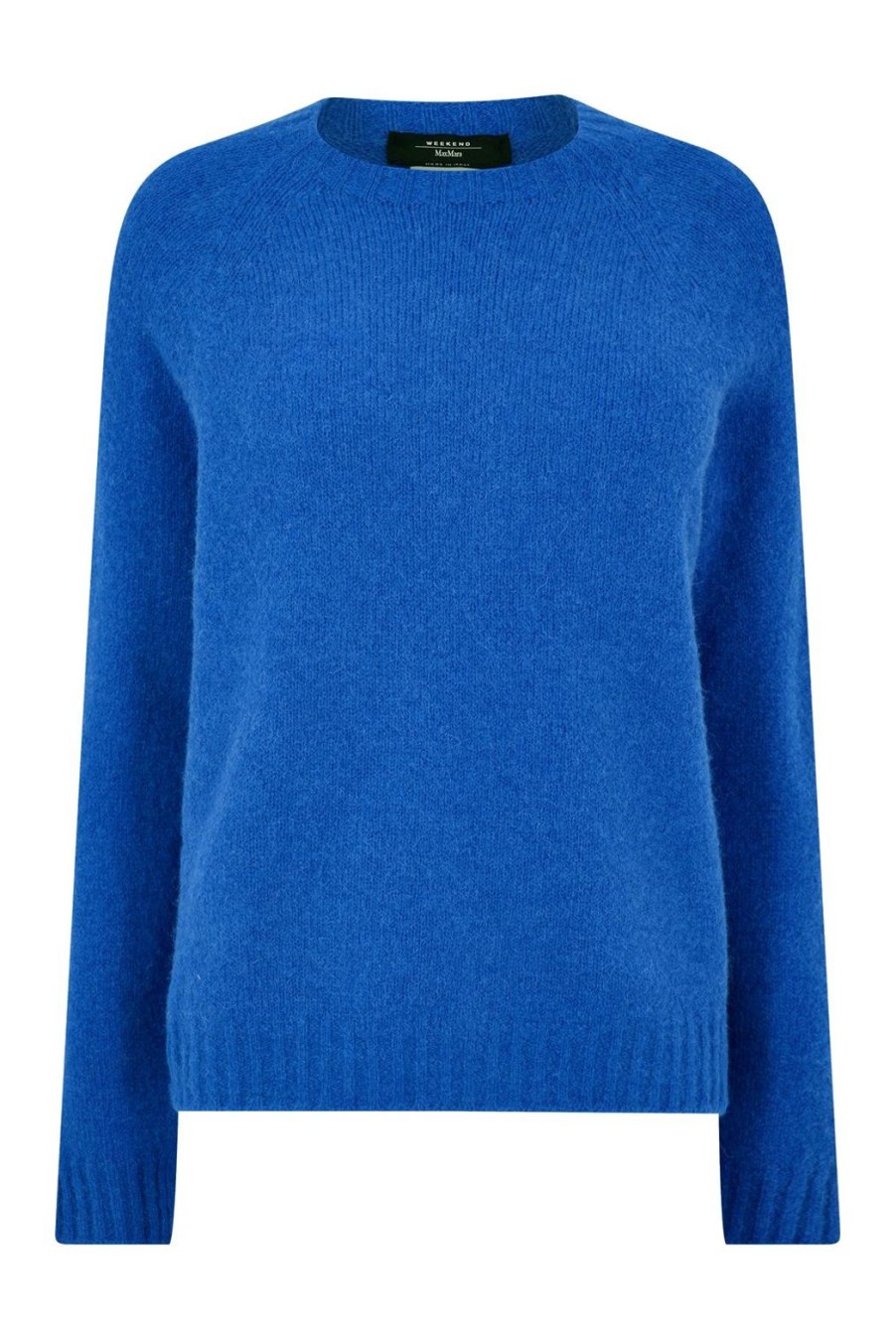 Clothing Weekend MaxMara | Ghiacci Alpaca & Cotton-Blend Sweater - Cornflower