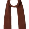 Accessories American Vintage | Vitow Unisex Scarf - Mahogany Melange