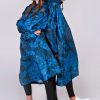 Party Wear Rainkiss | Rain Poncho - Blue Bubbles