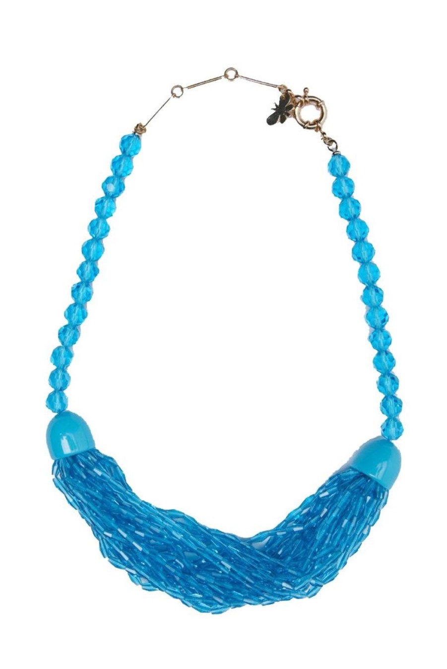 Lifestyle Weekend MaxMara | Agro Glass & Resin Necklace - Light Blue