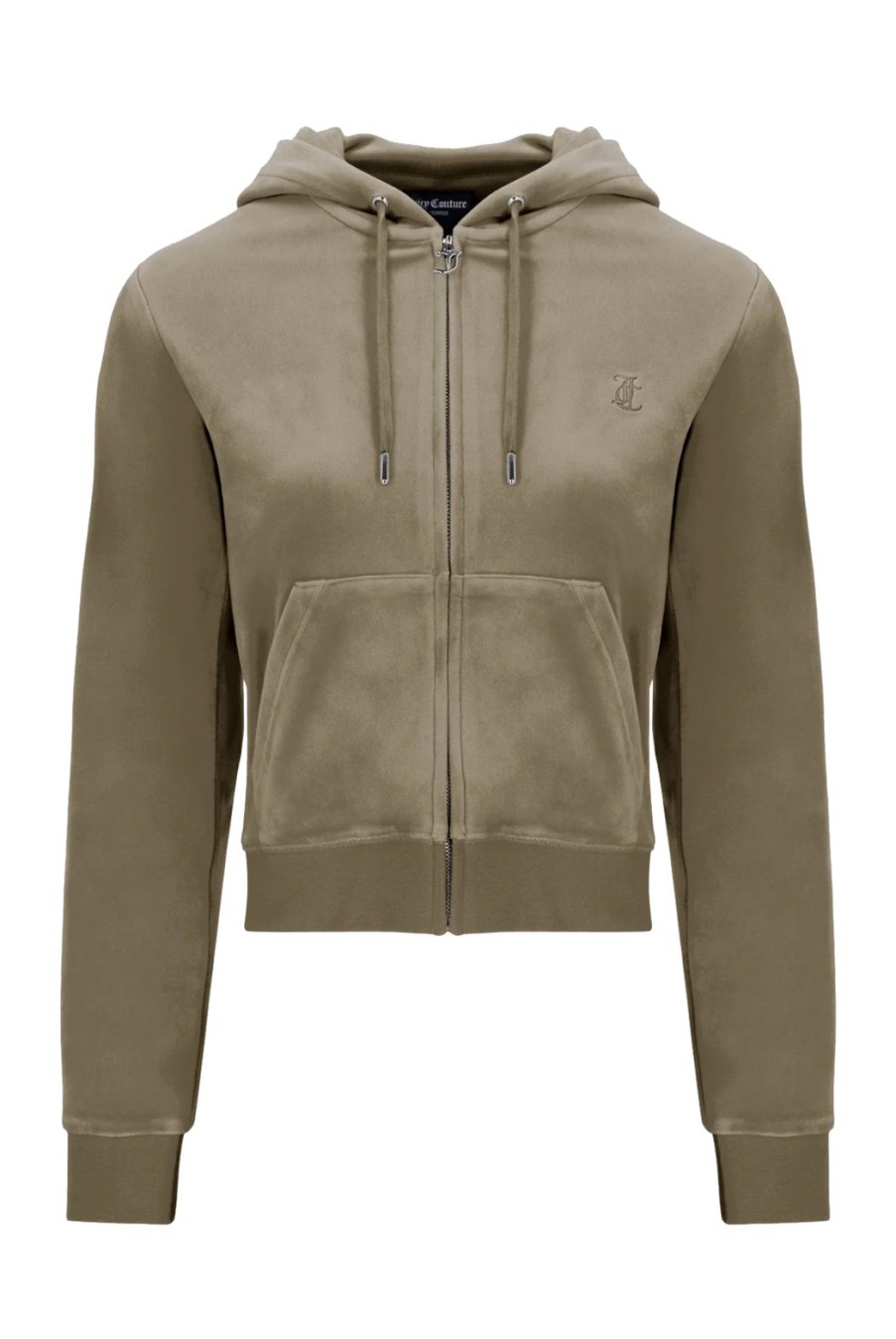 Clothing Juicy Couture | Robertson Classic Velour Hoodie - Vetiver