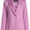 Clothing Weekend MaxMara | Gelosia Cotton & Linen Blazer - Lilac