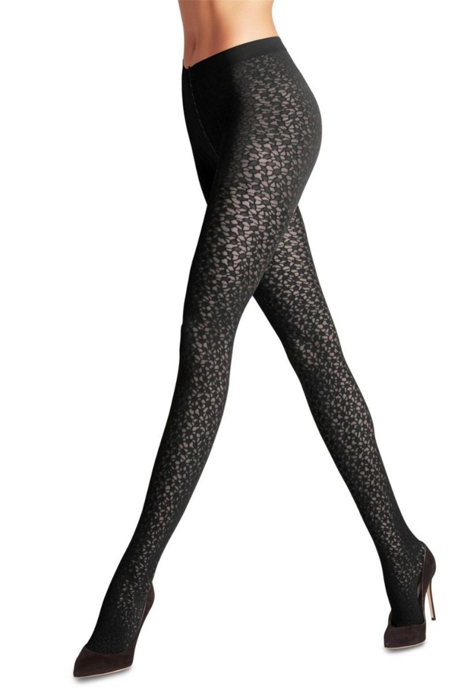 Lifestyle Falke | Small Stone 30 Den Tights - Black