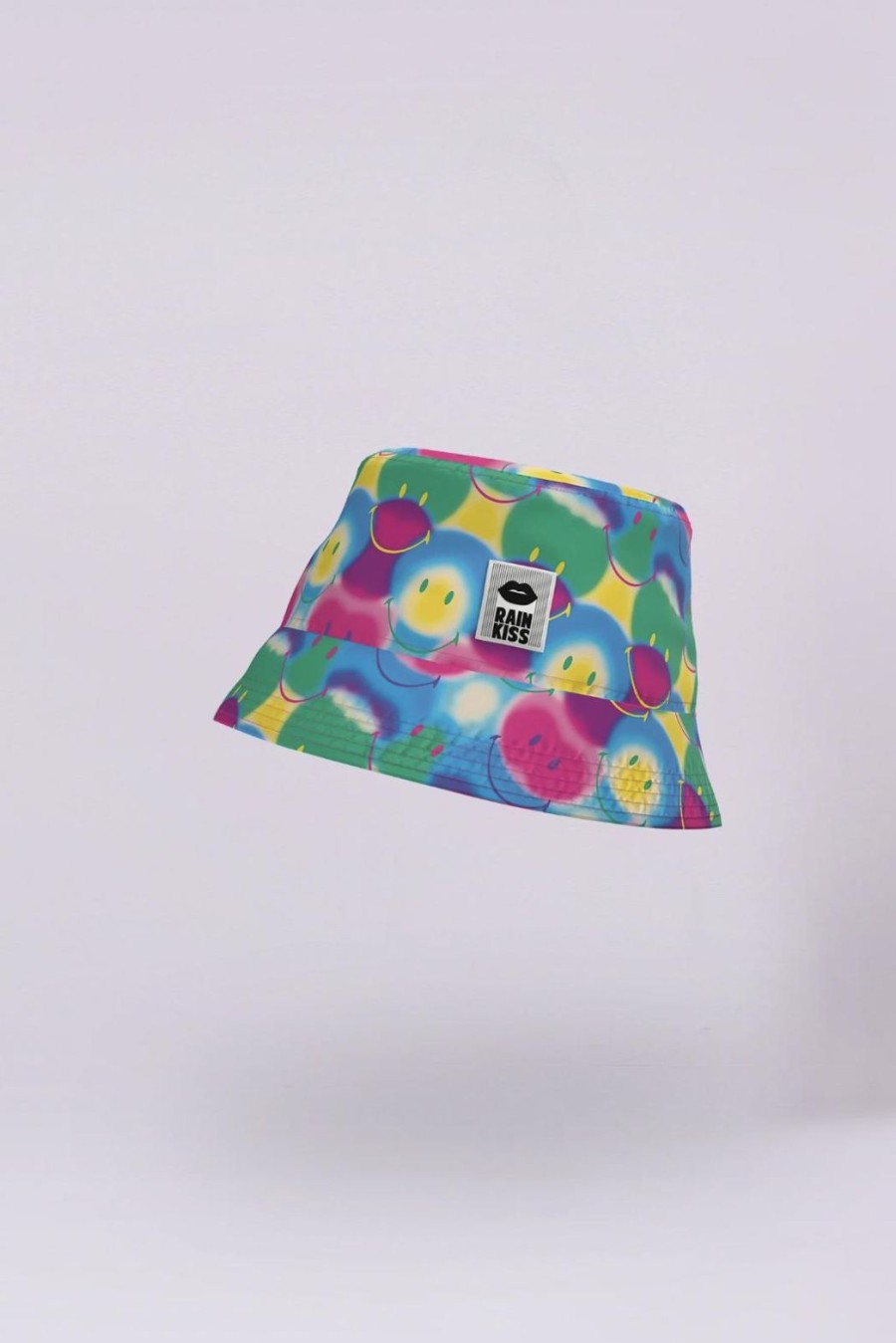 Accessories Rainkiss | Rainbow Art X Smiley Bucket Hat