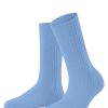 Accessories Falke | Cosy Wool Boot Socks - Arctic Blue