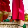 Party Wear Chie Mihara | Dajud Shoes - Green