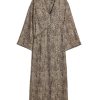 Clothing By Malene Birger | Isetta Maxi Dress - Snake Jacquard