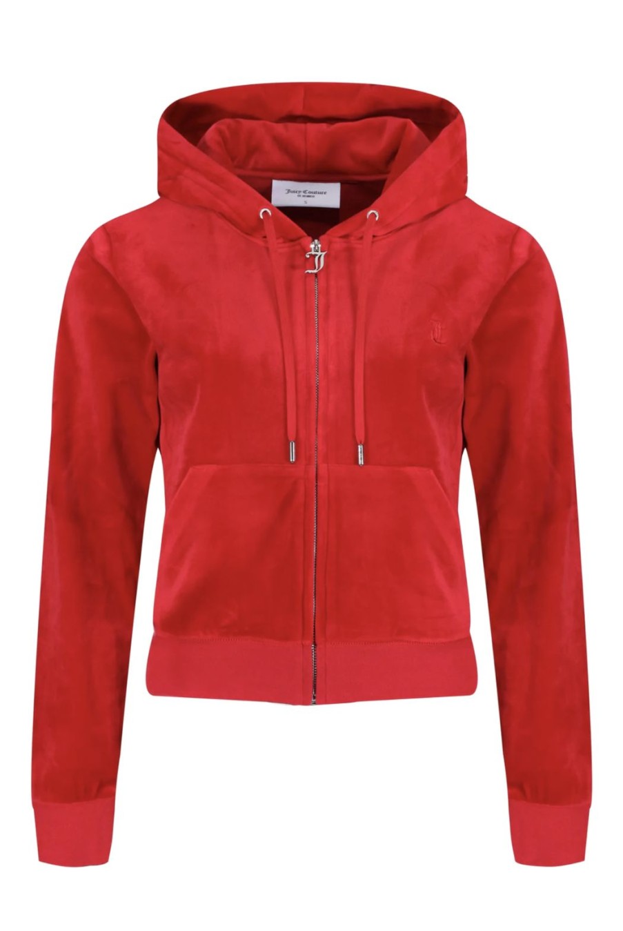 Clothing Juicy Couture | Robertson Classic Velour Hoodie - Astor Red