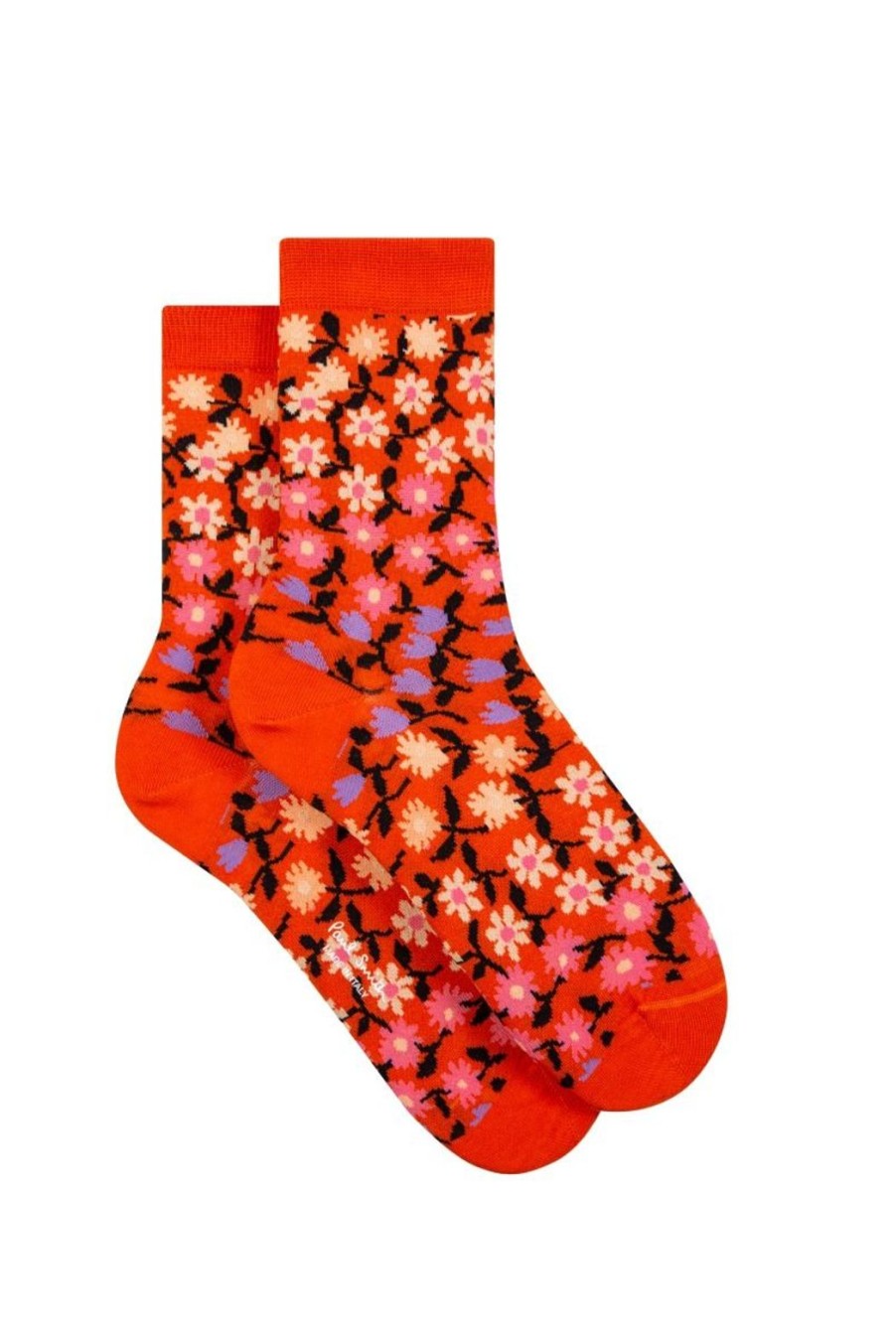 Lifestyle Paul Smith | Ditsy Floral Socks - Orange