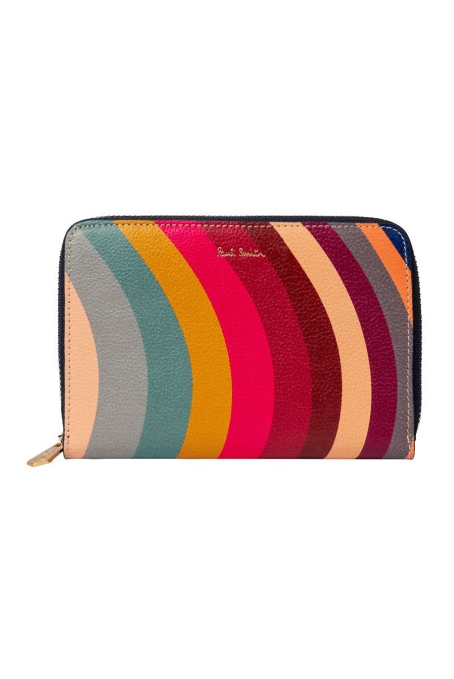 Lifestyle Paul Smith | Medium 'Swirl' Zip-Around Purse