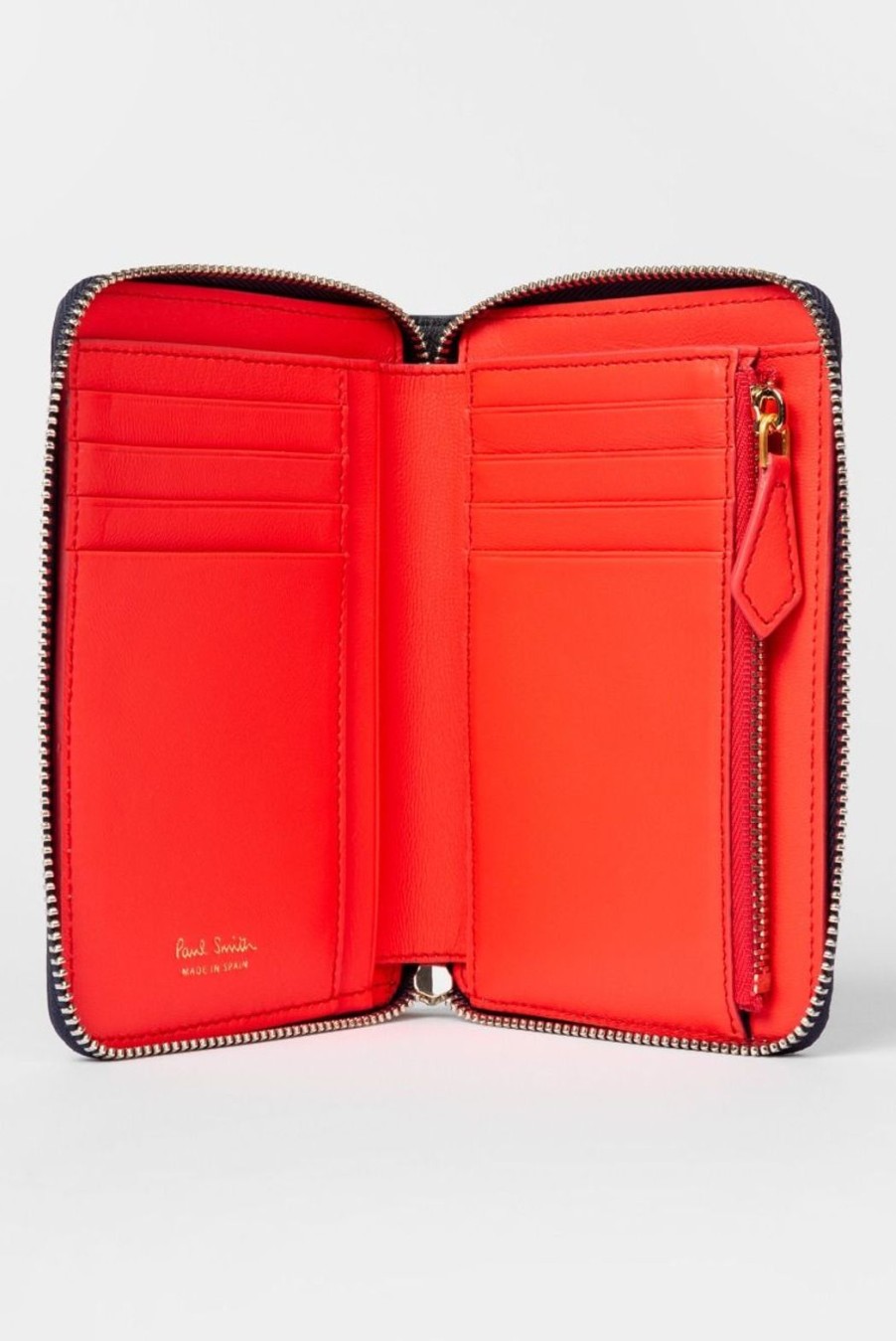 Lifestyle Paul Smith | Medium 'Swirl' Zip-Around Purse