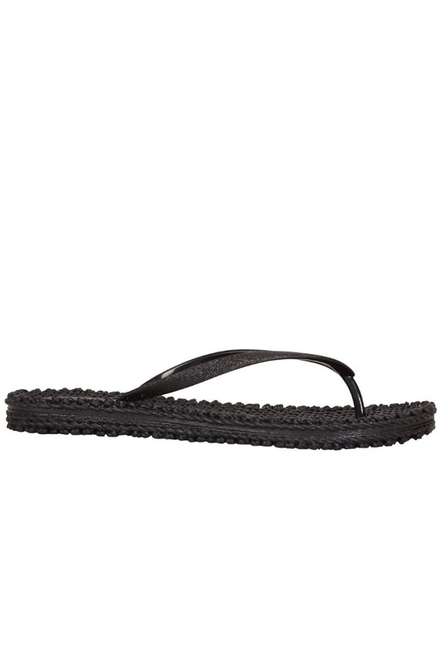 Clothing Ilse Jacobsen | Cheerful Glitter Flip Flops - Black