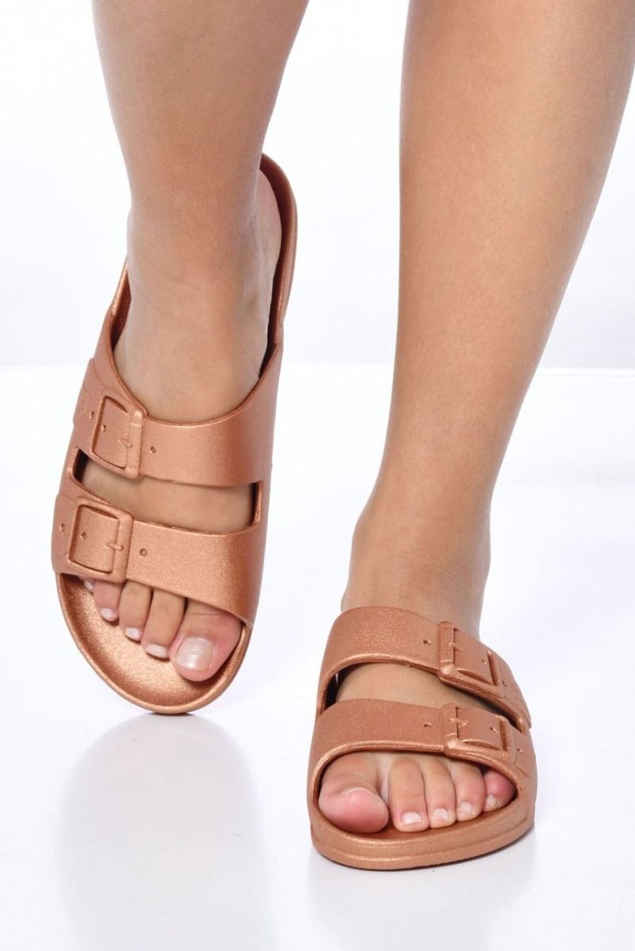 Shoes Cacatoès | Baleia Sandals - Copper