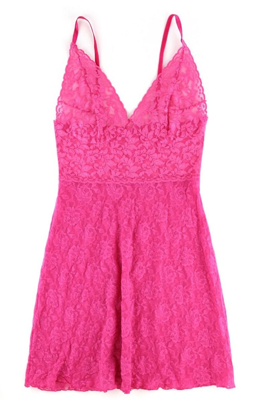 Clothing Hanky Panky | Signature Lace Retro Plunge Chemise - Dragon Fruit