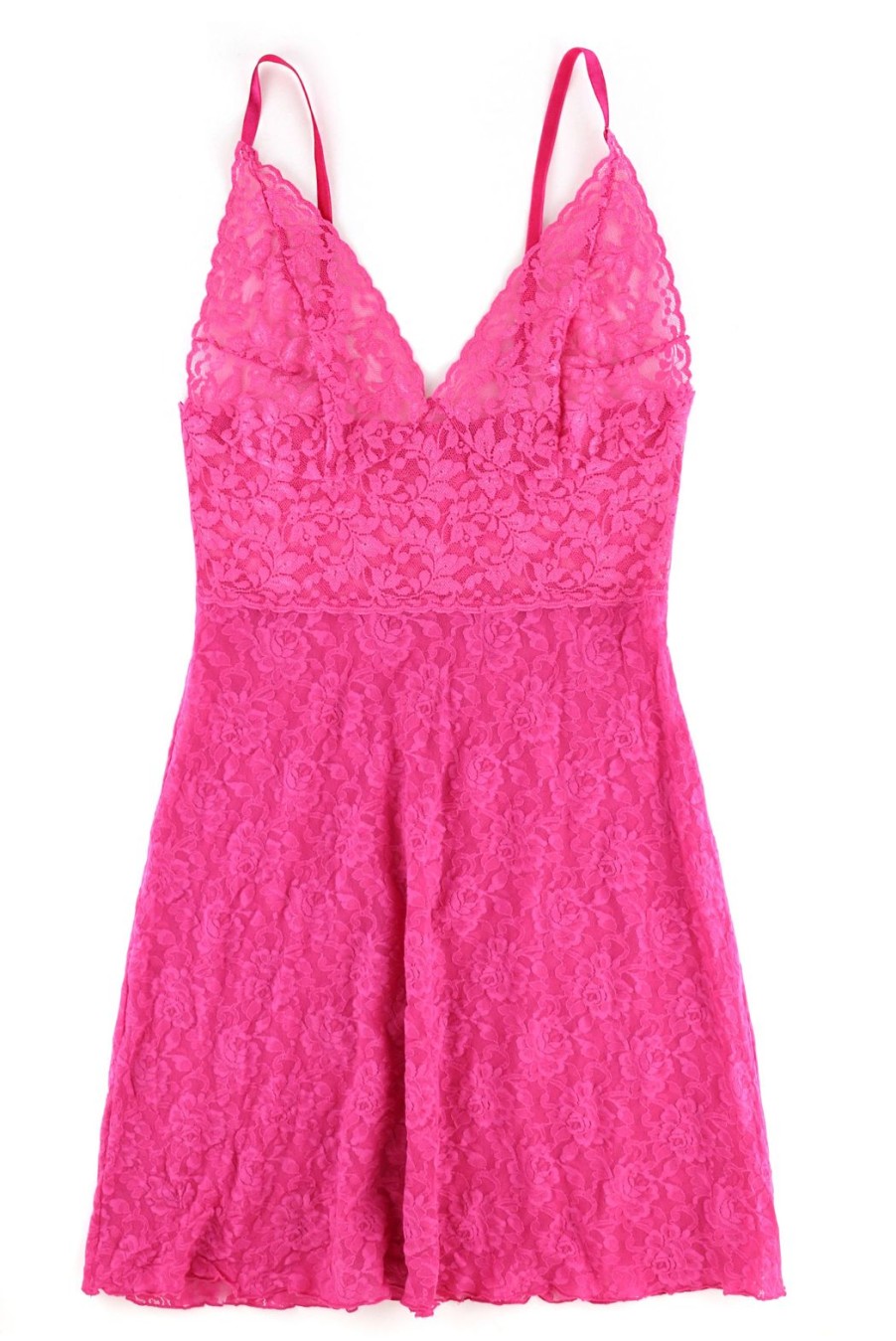 Lifestyle Hanky Panky | Signature Lace Retro Plunge Chemise - Dragon Fruit