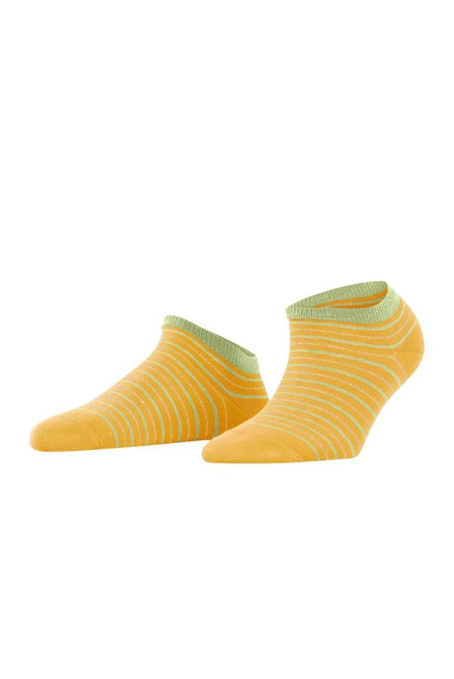 Accessories Falke | Stripe Shimmer Sneaker Socks - Hot Ray