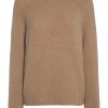 Clothing Weekend MaxMara | Ghiacci Alpaca & Cotton-Blend Sweater - Camel