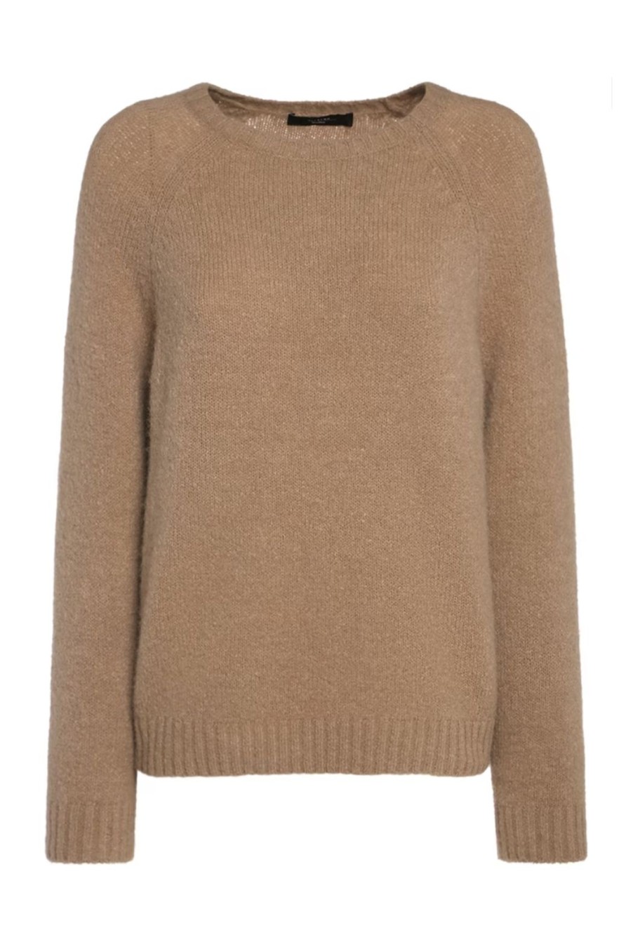 Clothing Weekend MaxMara | Ghiacci Alpaca & Cotton-Blend Sweater - Camel