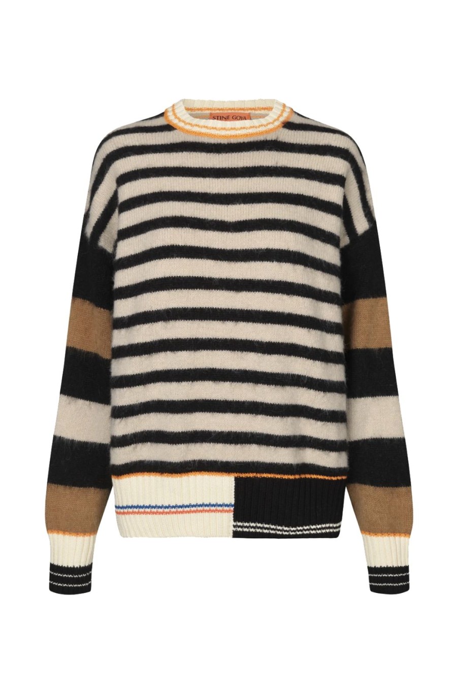 Clothing Stine Goya | Shea Sweater - Multicolour Stripes