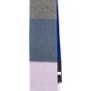 Accessories Paul Smith | Colour Block Fuzzy Scarf- Blue