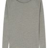 Clothing American Vintage | Sonoma Long Sleeve T-Shirt - Heather Grey