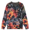 Clothing Paul Smith | Hawaiian Print Crew Neck Sweater - Black