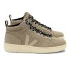 Shoes Veja | Roraima Suede High Top Trainers - Dune Almond