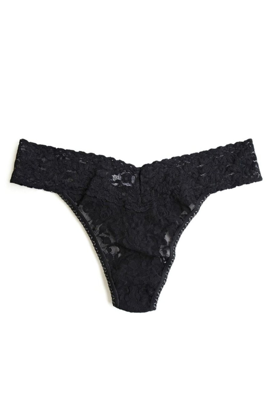 Clothing Hanky Panky | Signature Lace Original Rise Thong - Black