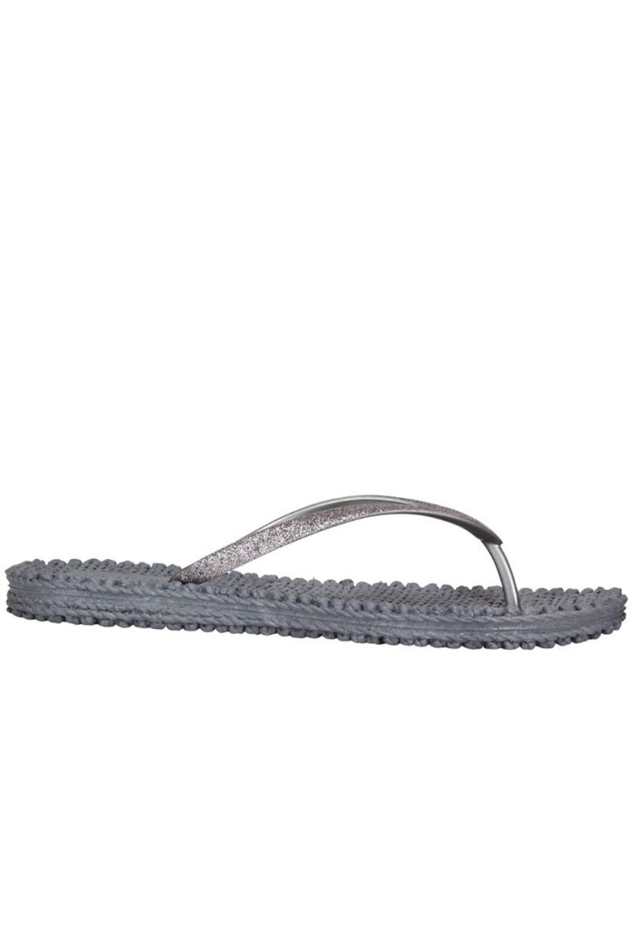 Clothing Ilse Jacobsen | Cheerful Glitter Flip Flops - Grey