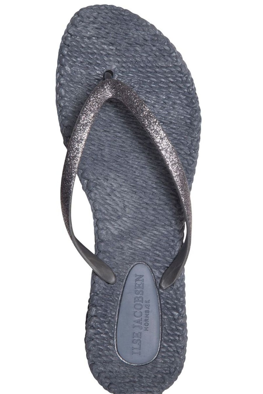 Clothing Ilse Jacobsen | Cheerful Glitter Flip Flops - Grey