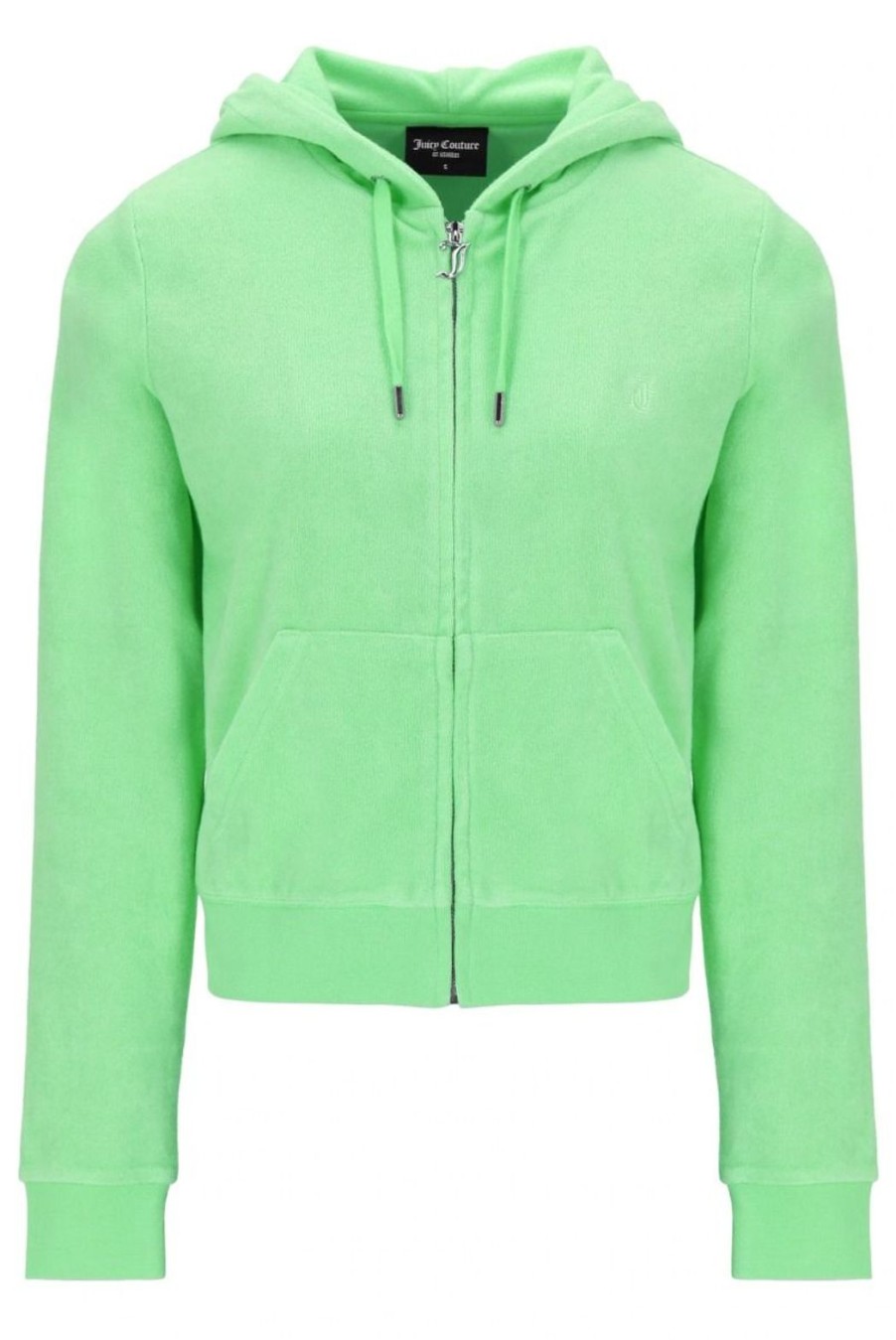 Clothing Juicy Couture | Robertson Terry Towelling Hoodie - Mint