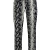 Clothing Juicy Couture | Tina Classic Velour Bottoms - Beige Snake Print