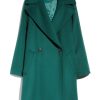 Clothing Weekend MaxMara | Novella Wool Broadcloth Coat - Green