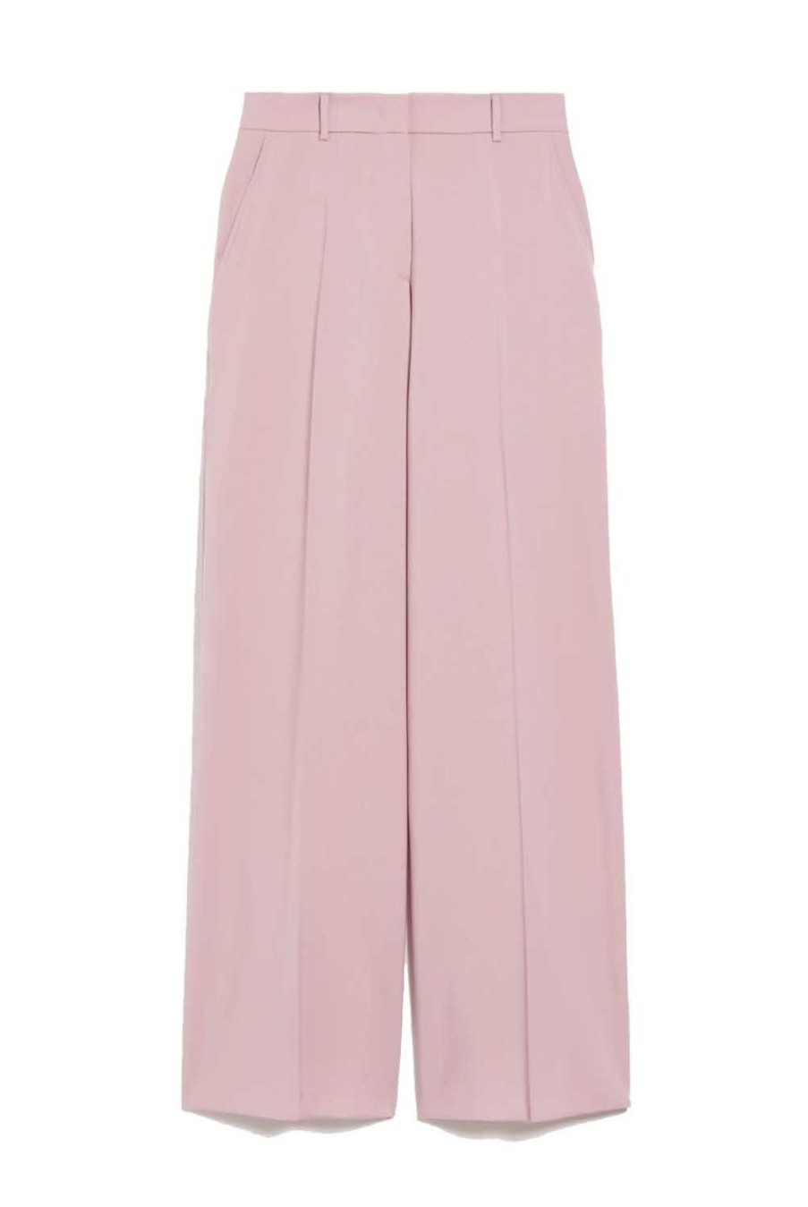 Clothing Weekend MaxMara | Visivo Wide-Leg Trousers - Peony