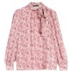 Clothing Weekend MaxMara | Ottanta Pure Silk Shirt - Peony