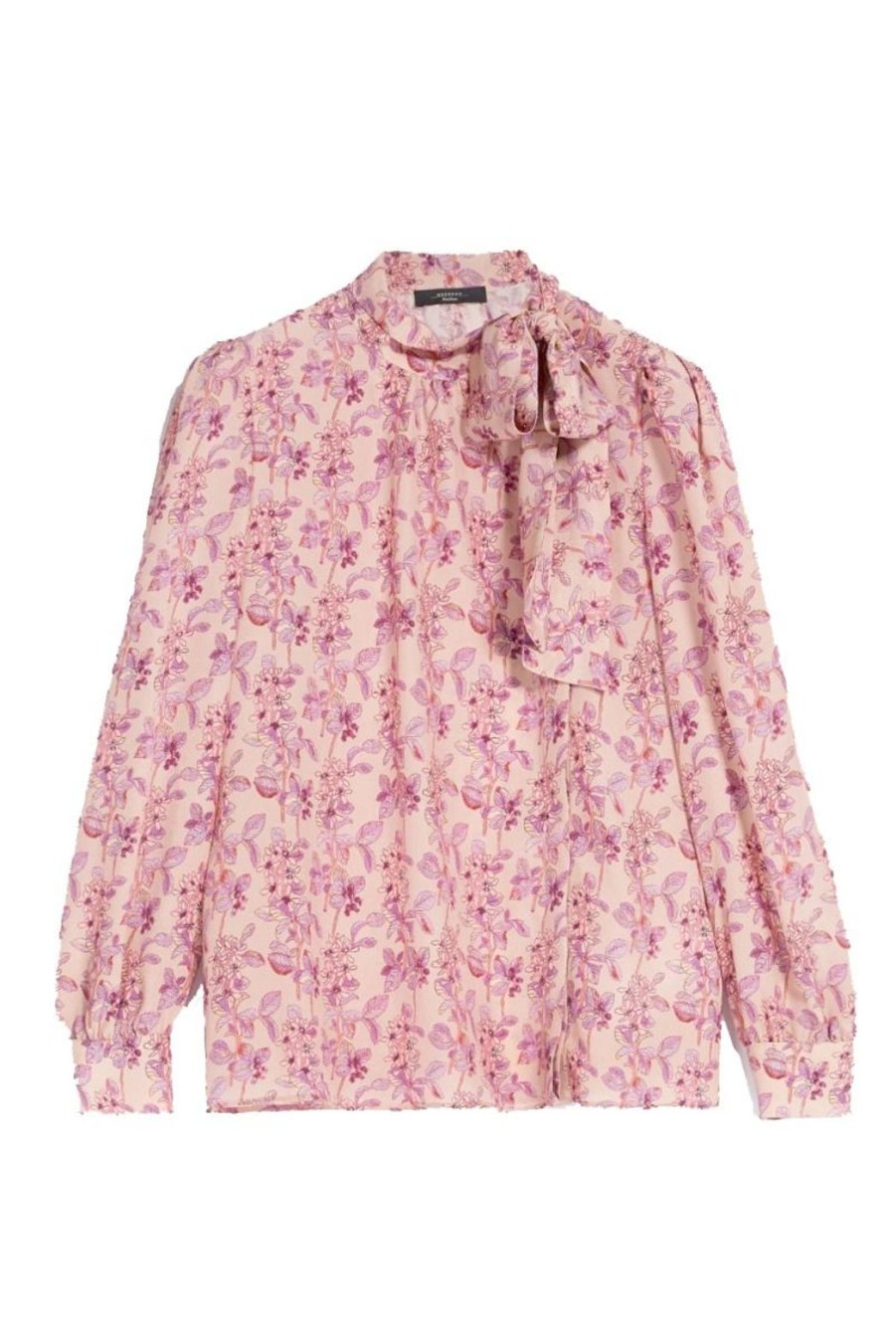 Clothing Weekend MaxMara | Ottanta Pure Silk Shirt - Peony