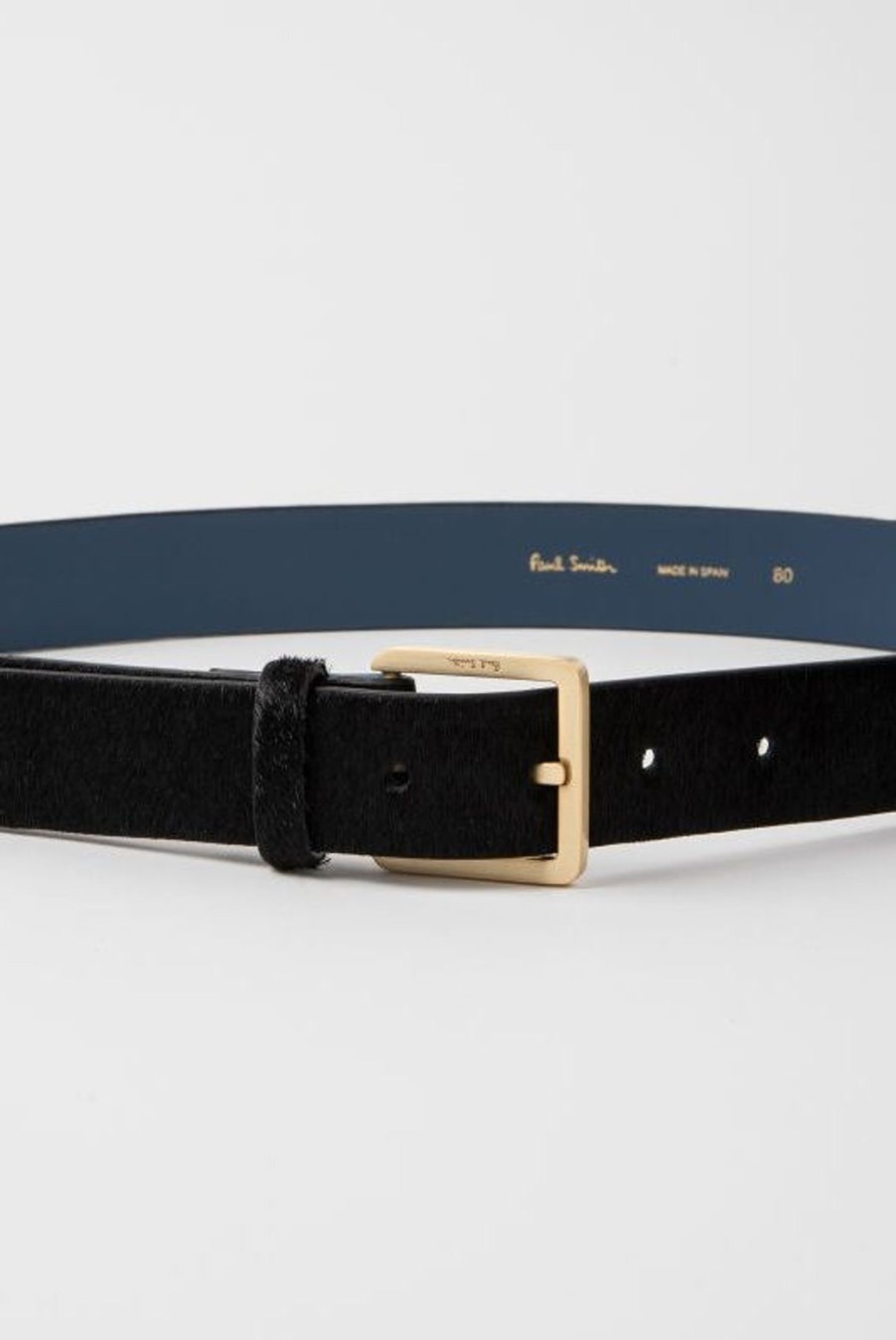 Accessories Paul Smith | Pony-Skin Effect Leather Belt - Black