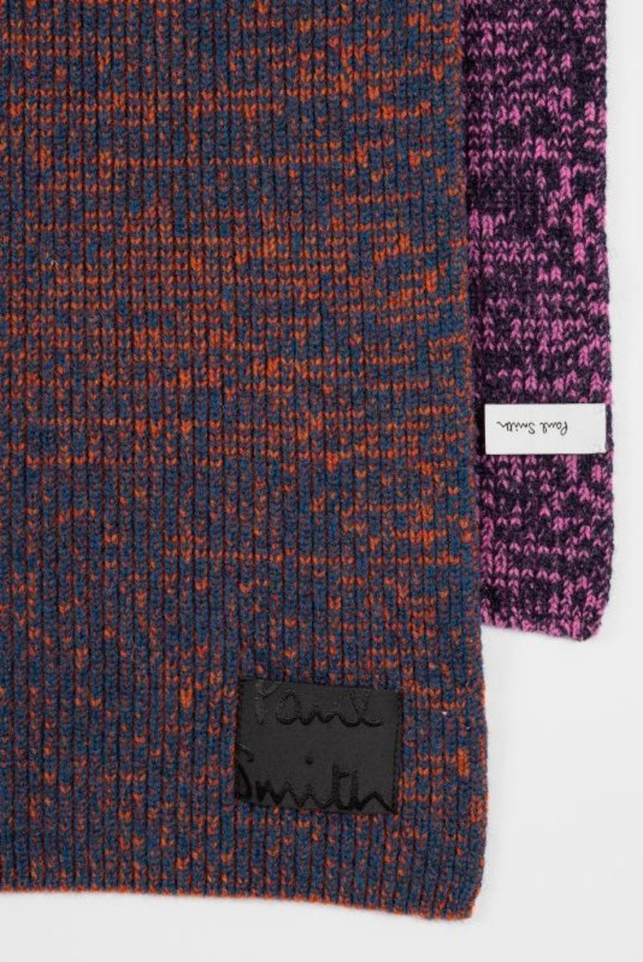 Accessories Paul Smith | Flecked Lambswool Scarf - Purple