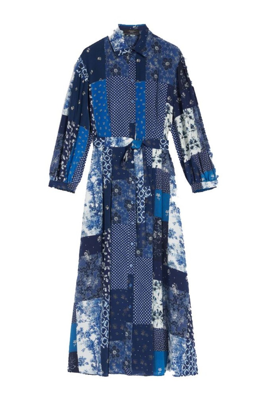 Clothing Weekend MaxMara | Lora Pure Silk Dress - Navy