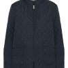 Clothing Ilse Jacobsen | Art27 Padded Quilt Coat - Dark Indigo