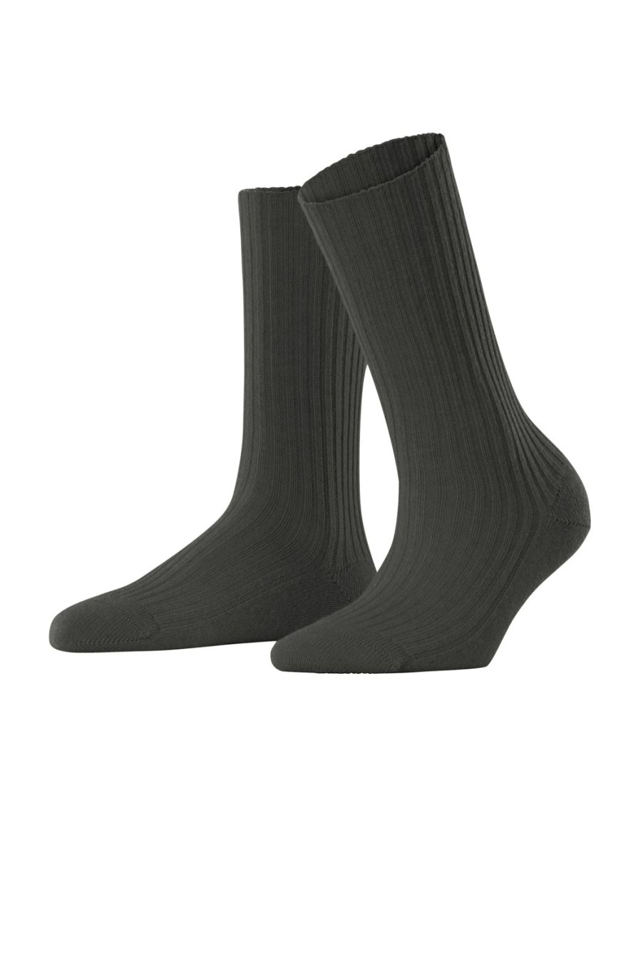 Accessories Falke | Cosy Wool Boot Socks - Military