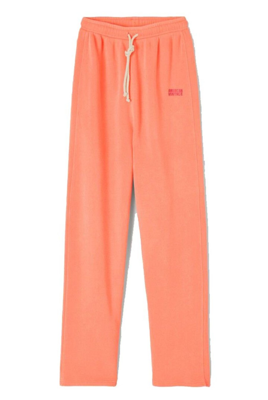 Clothing American Vintage | Izubird Joggers - Fluorescent Orange