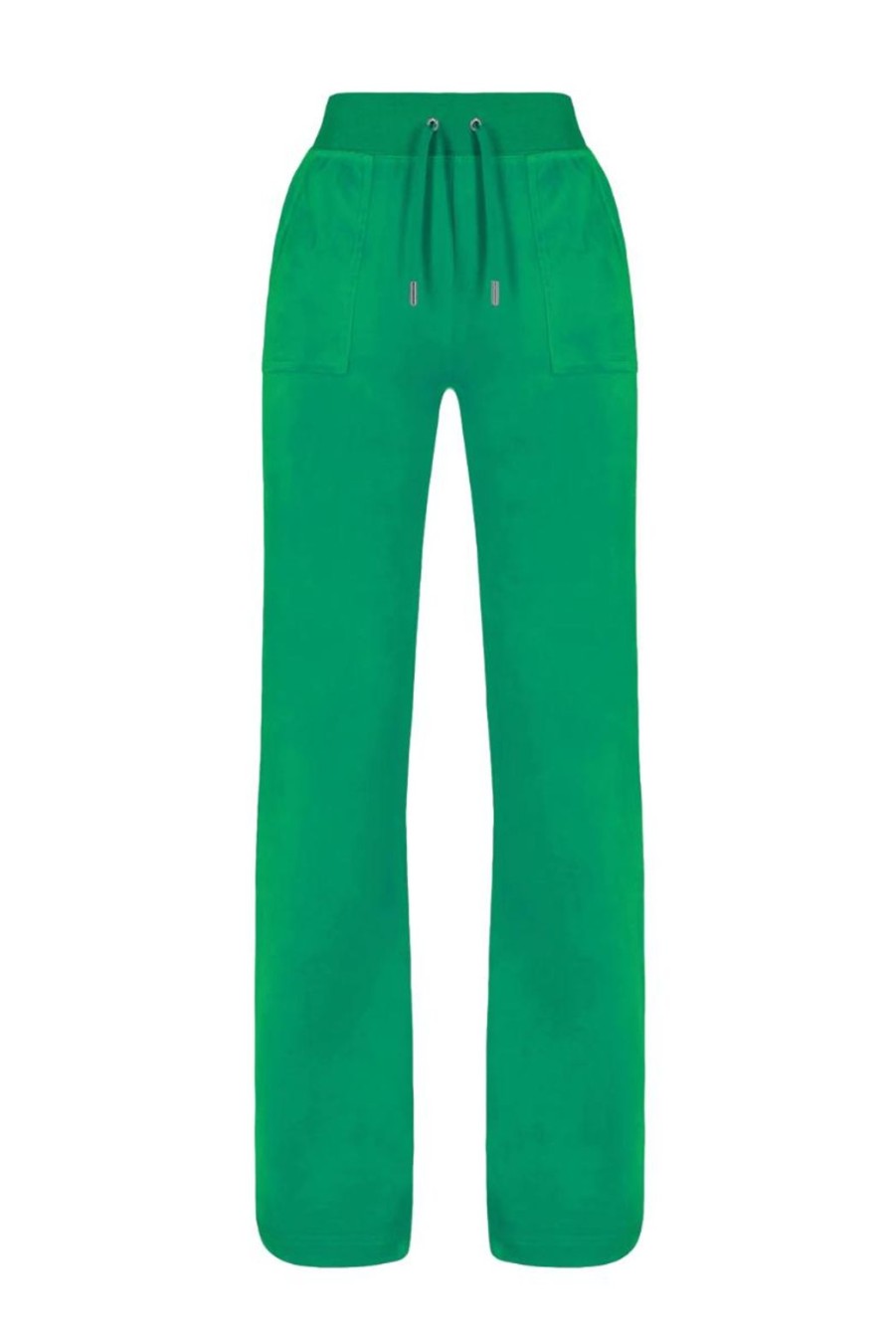 Clothing Juicy Couture | Del Ray Classic Velour Pocketed Bottoms - Andean Toucan