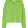 Clothing American Vintage | Vitow Cardigan - Pistachio Melange