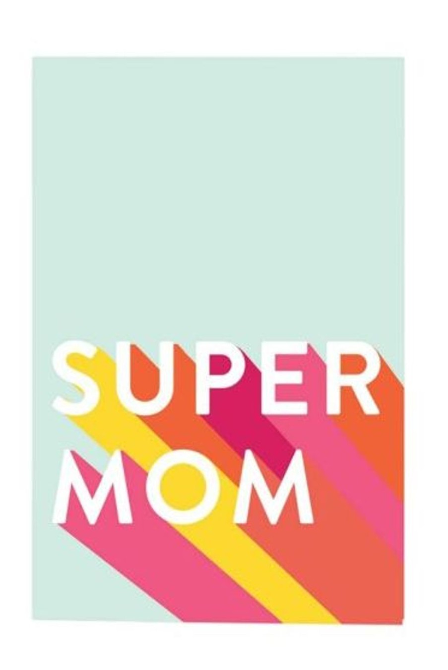 Lifestyle Infinite She | Super Mom Greeting Card