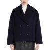 Clothing Weekend MaxMara | Autore Double Breasted Coat - Navy