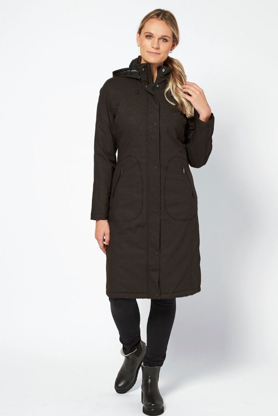 Clothing Ilse Jacobsen | Rain128 Raincoat - Black