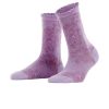 Accessories Falke | Gentle Socks With Ruched Cuffs - Lavender